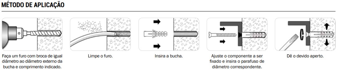 BUCHA PLASTICA S/ANEL