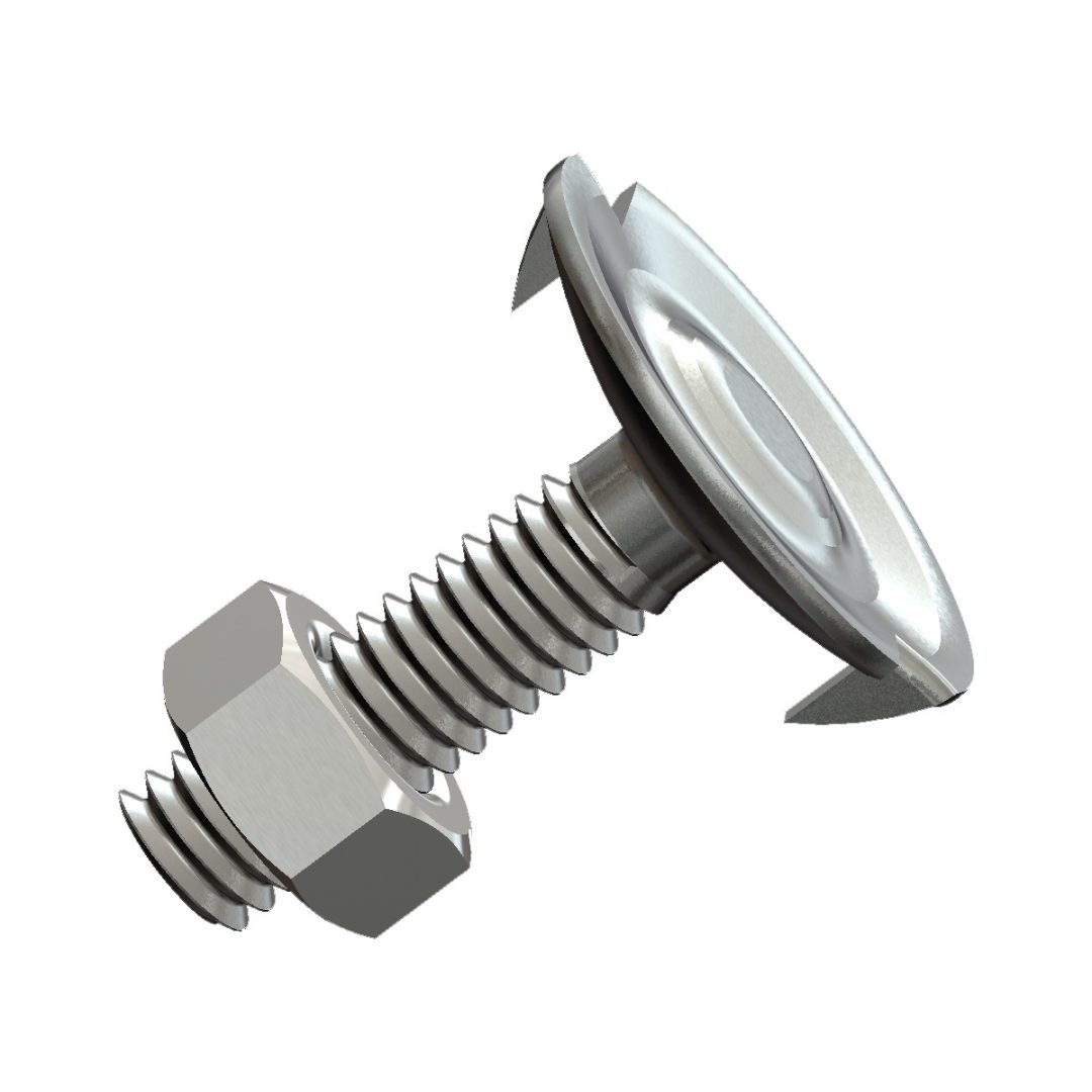 PARAFUSO CORREIA ELEVADORA C/PORCA POLIDO