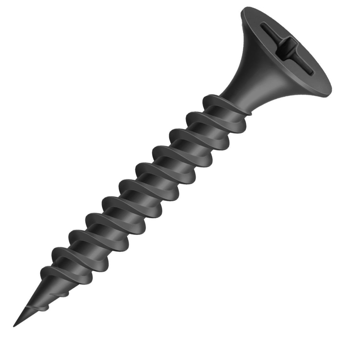 PARAFUSO DRY WALL CAB.TROMBETA PONTA AGULHA RI AC FOSFATIZADO